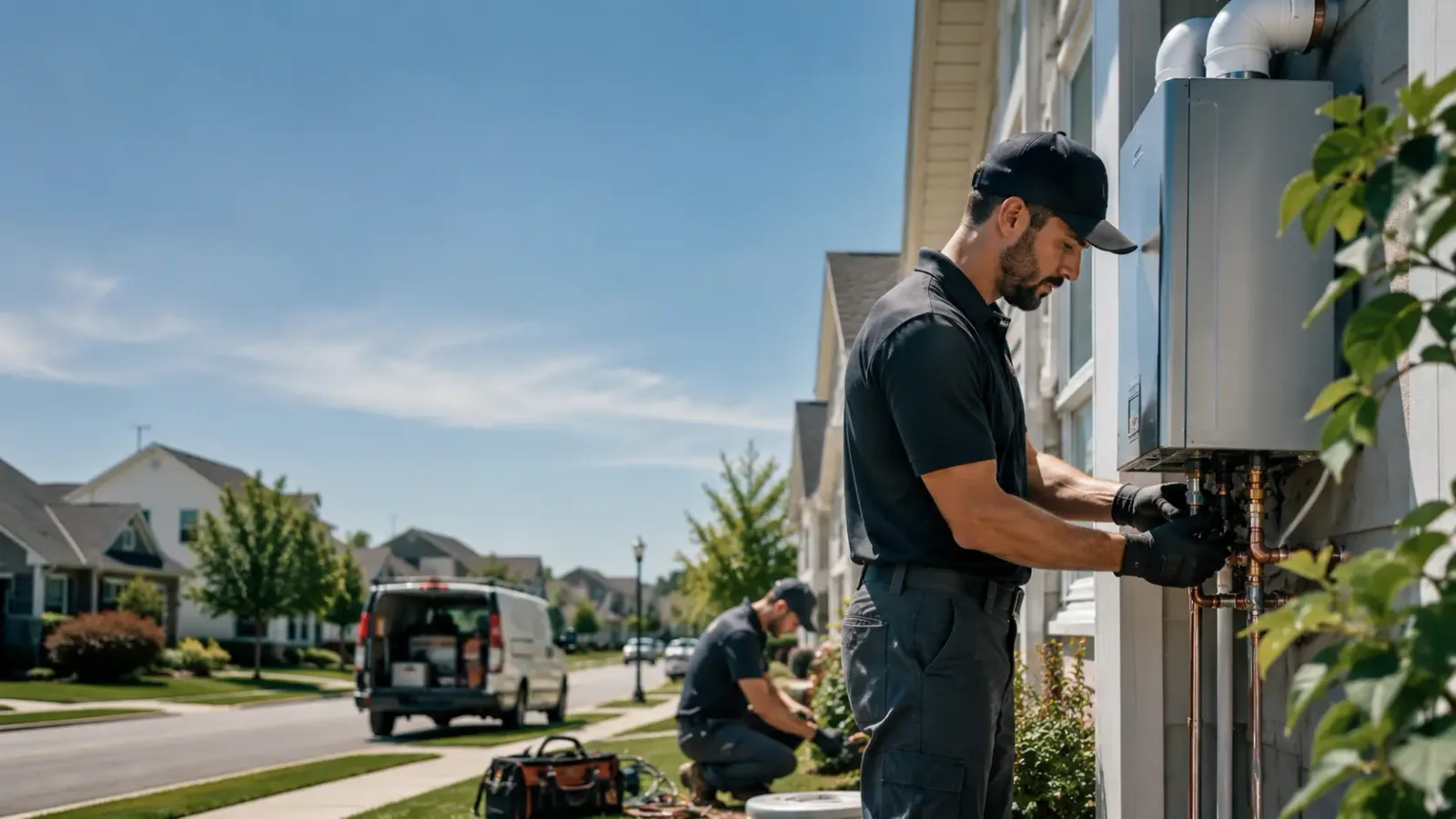 Tankless Water Heater Installation in Sidney, TX